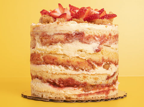 Strawberry Cream Cheese Shortcake