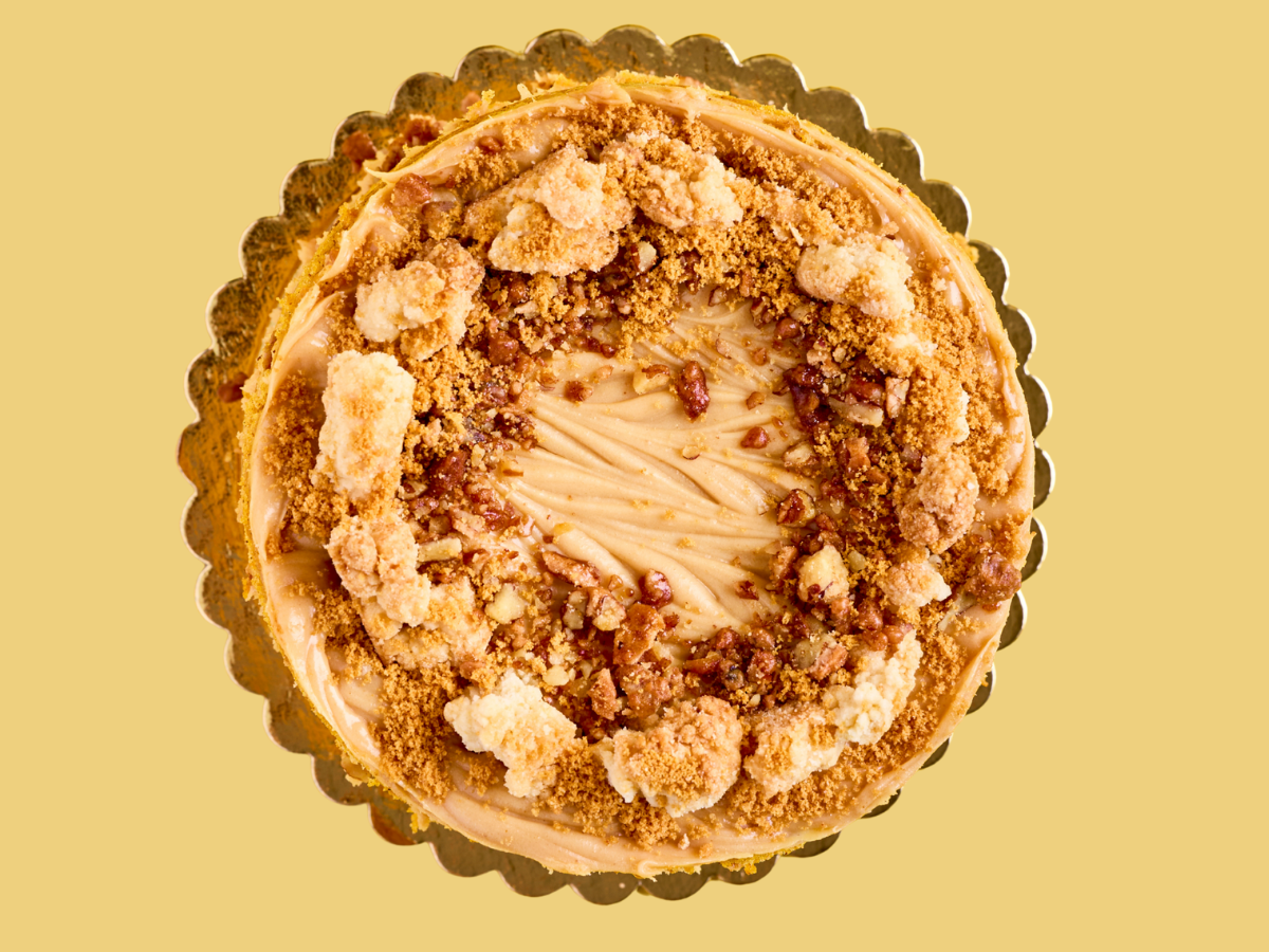 Pumpkin Praline Cake
