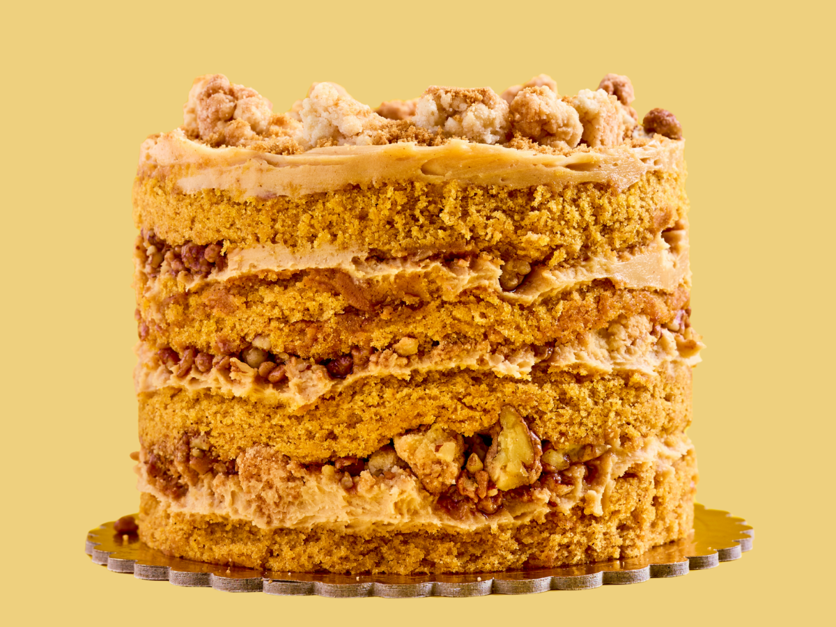 Pumpkin Praline Cake